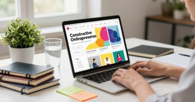 create a constructive online reputation