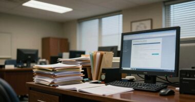 delayed court record updates