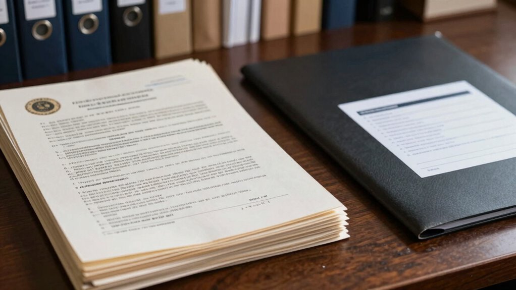 differences in legal records