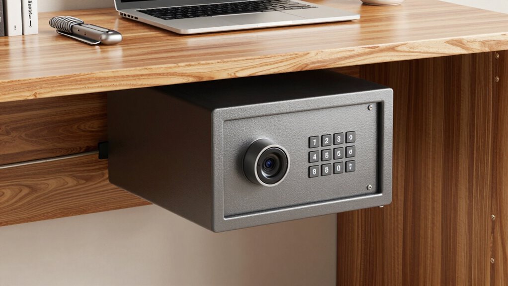 discreet secure workspace storage