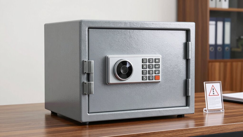 fire rated safe materials and installation