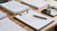 gather and organize paperwork
