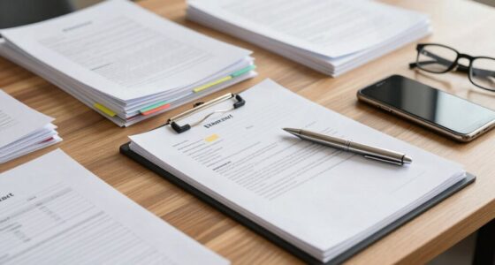 gather and organize paperwork