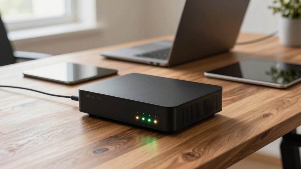 hardware firewall enhances security