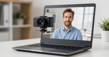 high quality webcam enhances credibility