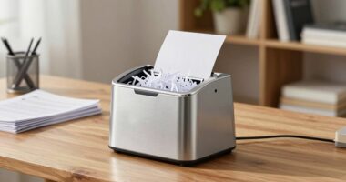 home office shredder features