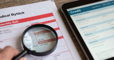 medical bills indicating theft