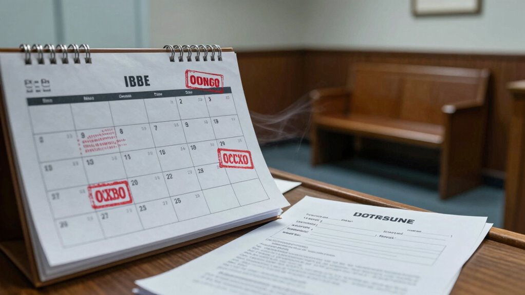 missed court date consequences