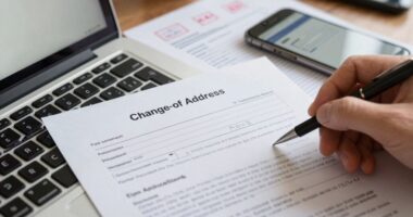 misusing address change requests