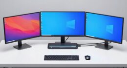 multi monitor docking station