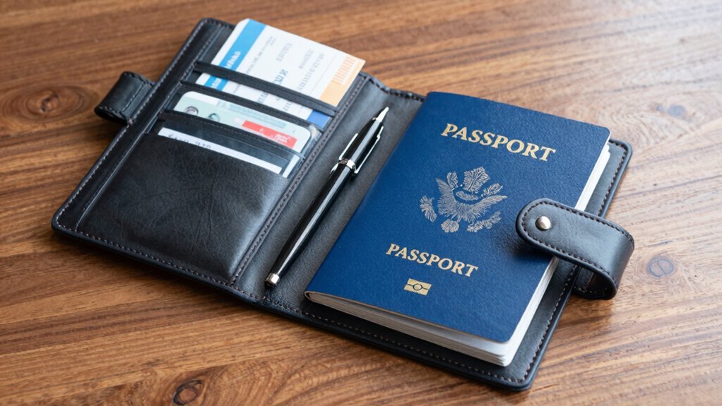 organized travel document safety