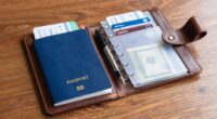 passport organizer contents list