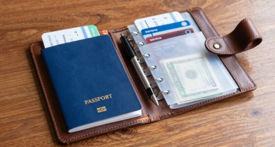 passport organizer contents list