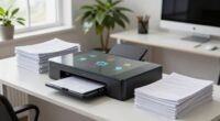reduces clutter and storage