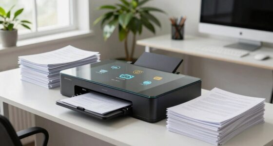 reduces clutter and storage