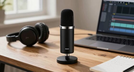 remote interview microphone features