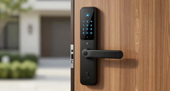 secure front door lock