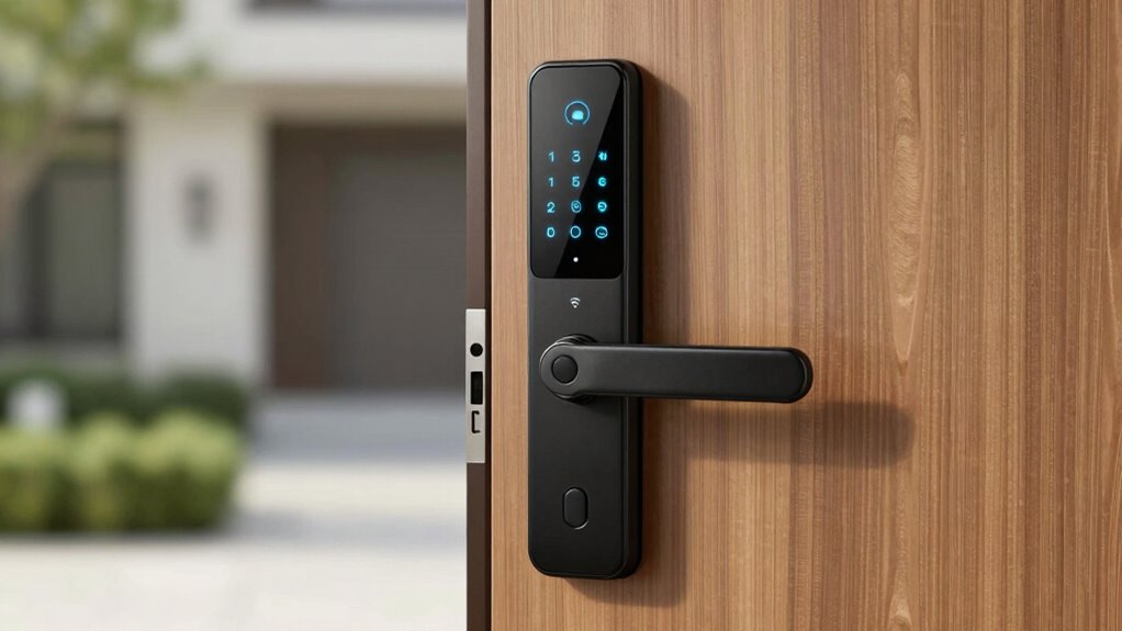 secure front door lock