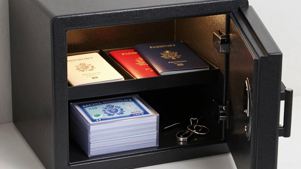secure valuables with backups