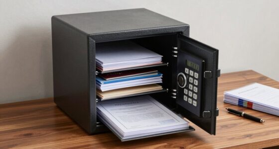 securely store important documents