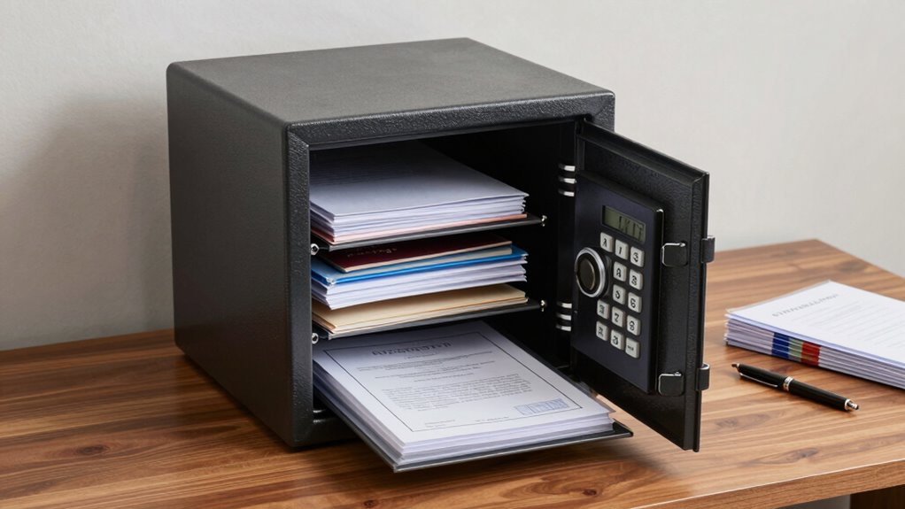 securely store important documents