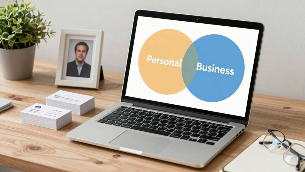 separate online personal identities