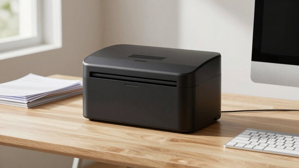 silent high capacity document shredder