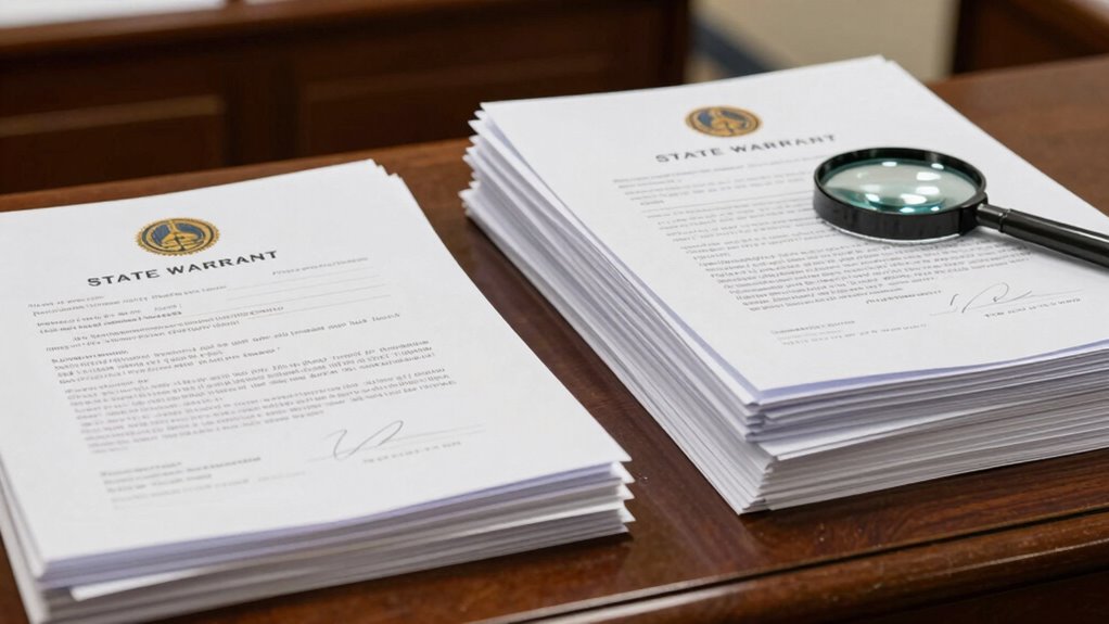 warrant procedures vary jurisdictionally