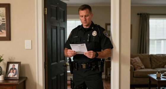 warrant served at residence