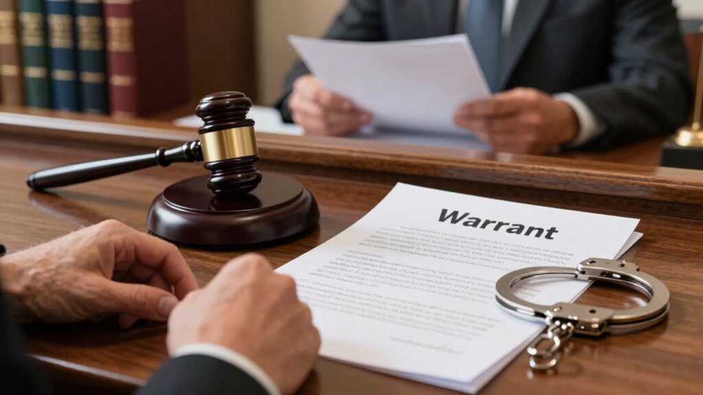 warrants influence bail outcomes
