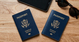 Trump unveils new US 'patriot passports' featuring his image