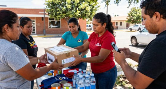 Venezuelans in Utah collect aid, press for pause on deportations after deadly quakes