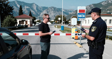Montenegro Is Ending Visa-free Travel For Russians. Moscow Says Montenegrins Will Now Need Visas, Too.